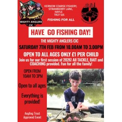Have a go fishing Booking